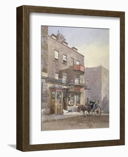 The Cheshire Cheese Tavern, Surrey Street, Westminster, London, 1883-John Crowther-Framed Giclee Print