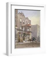 The Cheshire Cheese Tavern, Surrey Street, Westminster, London, 1883-John Crowther-Framed Giclee Print