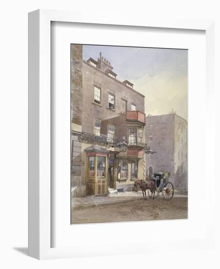 The Cheshire Cheese Tavern, Surrey Street, Westminster, London, 1883-John Crowther-Framed Giclee Print