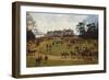 The Cheshire Hunt - the Meet at Calveley Hall-George Goodwin Kilburne-Framed Giclee Print