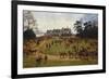 The Cheshire Hunt: the Meet at Calverly Hall-George Goodwin Kilburne-Framed Giclee Print