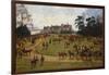 The Cheshire Hunt: the Meet at Calverly Hall-George Goodwin Kilburne-Framed Giclee Print