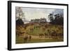 The Cheshire Hunt: the Meet at Calverly Hall-George Goodwin Kilburne-Framed Giclee Print