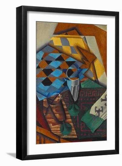 The Chess-Board, 1914-Juan Gris-Framed Giclee Print