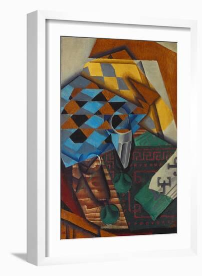 The Chess-Board, 1914-Juan Gris-Framed Giclee Print