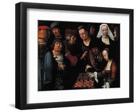 The Chess Players, 1510-Lucas van Leyden-Framed Giclee Print