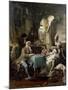 The Chess Players, 1887-Carl Herpfer-Mounted Giclee Print