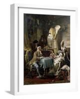 The Chess Players, 1887-Carl Herpfer-Framed Giclee Print