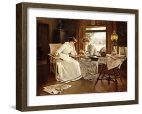 The Chess Players, 1891-Frederick Judd Waugh-Framed Giclee Print