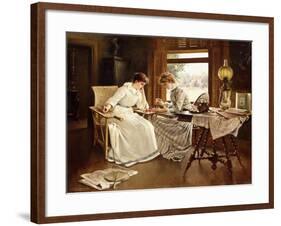 The Chess Players, 1891-Frederick Judd Waugh-Framed Giclee Print