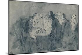 'The Chess Players', 1948-Thomas Rowlandson-Mounted Giclee Print