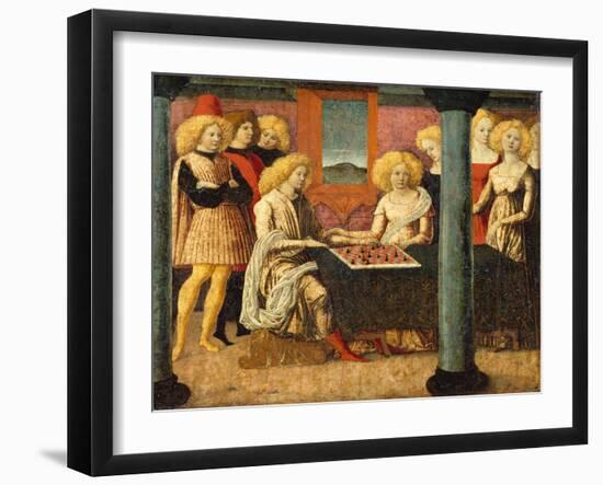 The Chess Players, c.1475-Liberale da Verona-Framed Giclee Print