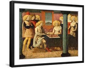 The Chess Players, c.1475-Liberale da Verona-Framed Giclee Print