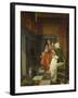 The Chess Players, c.1670-Cornelis de Man-Framed Giclee Print