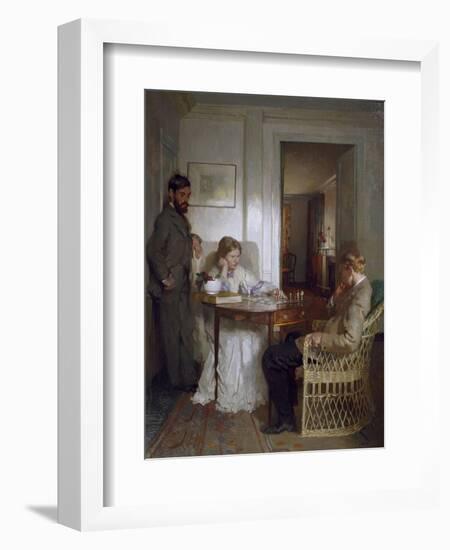 The Chess Players, Pre 1902-Sir William Orpen-Framed Giclee Print