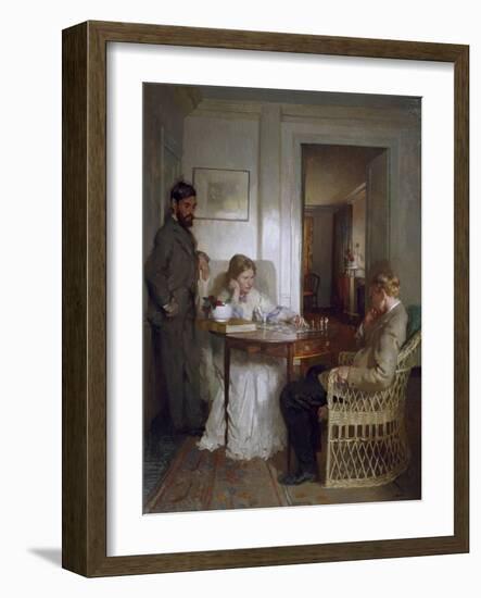 The Chess Players, Pre 1902-Sir William Orpen-Framed Giclee Print