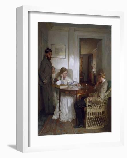 The Chess Players, Pre 1902-Sir William Orpen-Framed Giclee Print