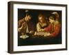 The Chess Players-Caravaggio-Framed Giclee Print