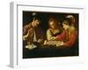 The Chess Players-Caravaggio-Framed Giclee Print