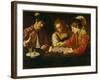 The Chess Players-Caravaggio-Framed Giclee Print