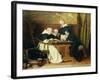 The Chess Players-Ture Nikolaus Cederstrom-Framed Giclee Print