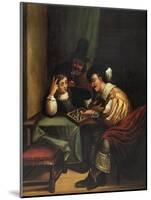 The Chess Players-null-Mounted Giclee Print