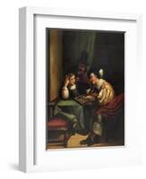 The Chess Players-null-Framed Giclee Print