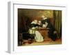 The Chess Players-Ture Nikolaus Cederstrom-Framed Giclee Print
