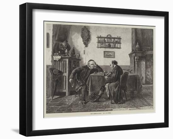 The Chess-Players-Charles Meer Webb-Framed Giclee Print