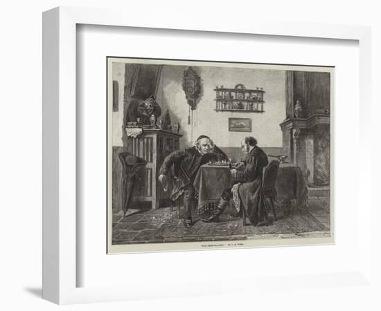 The Chess-Players-Charles Meer Webb-Framed Giclee Print