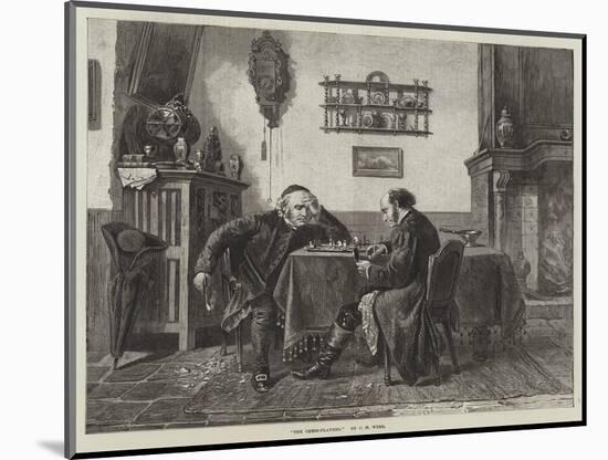 The Chess-Players-Charles Meer Webb-Mounted Giclee Print