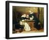 The Chess Players-Ture Nikolaus Cederstrom-Framed Giclee Print