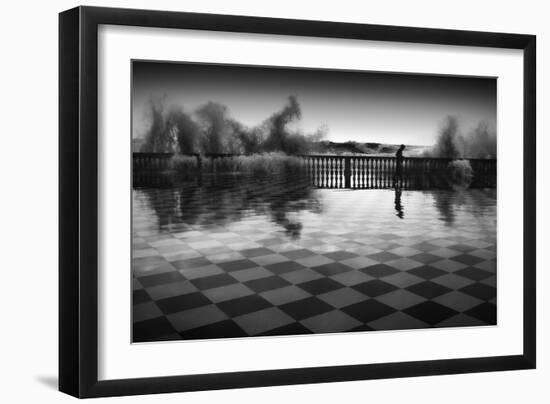 The Chessplayer-Paolo Lazzarotti-Framed Photographic Print