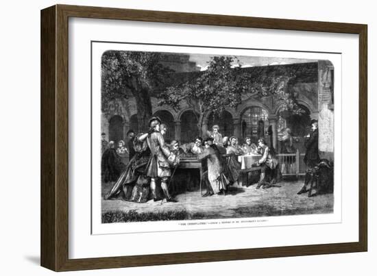 The Chessplayers, 1864-null-Framed Giclee Print