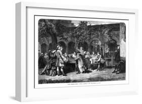 The Chessplayers, 1864-null-Framed Giclee Print
