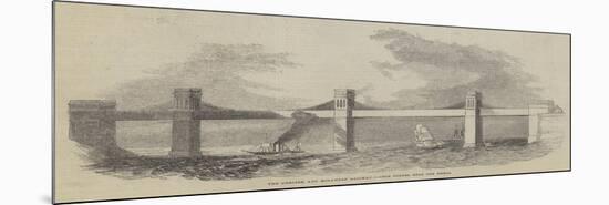 The Chester and Holyhead Railway, Iron Tunnel over the Menai-null-Mounted Giclee Print