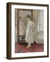 The Cheval Glass, 1876-Berthe Morisot-Framed Giclee Print
