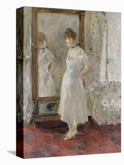 The Cheval Glass, 1876-Berthe Morisot-Stretched Canvas