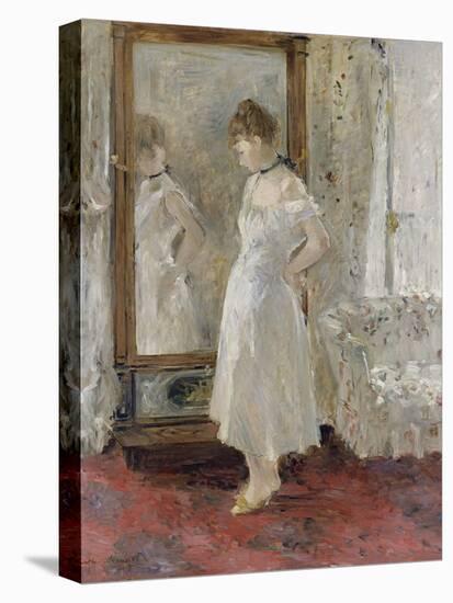 The Cheval Glass, 1876-Berthe Morisot-Stretched Canvas