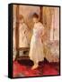 The Cheval Glass-Berthe Morisot-Framed Stretched Canvas