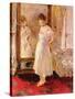 The Cheval Glass-Berthe Morisot-Stretched Canvas