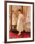 The Cheval Glass-Berthe Morisot-Framed Art Print