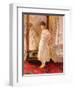 The Cheval Glass-Berthe Morisot-Framed Art Print