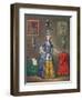 The Chevalier D'Eon Dressed as a Woman and with the Attributes of Freemasonry-null-Framed Giclee Print