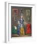 The Chevalier D'Eon Dressed as a Woman and with the Attributes of Freemasonry-null-Framed Giclee Print