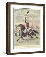 The Chevalier De Levis at the Battle of Sainte-Foy, Quebec, 1760-Louis Charles Bombled-Framed Giclee Print