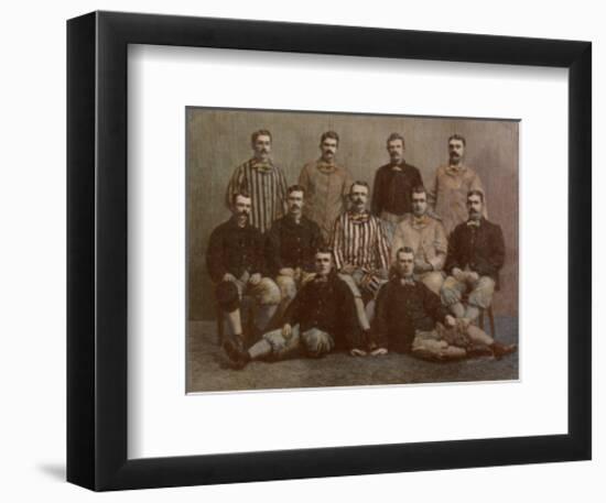 The Chicago Baseball Club-null-Framed Art Print