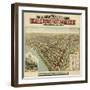 The Chicago El 1897-Vintage Lavoie-Framed Giclee Print