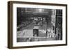 The Chicago Elevated Railroad at Franklin Street. July 1941-null-Framed Photo