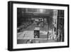 The Chicago Elevated Railroad at Franklin Street. July 1941-null-Framed Photo